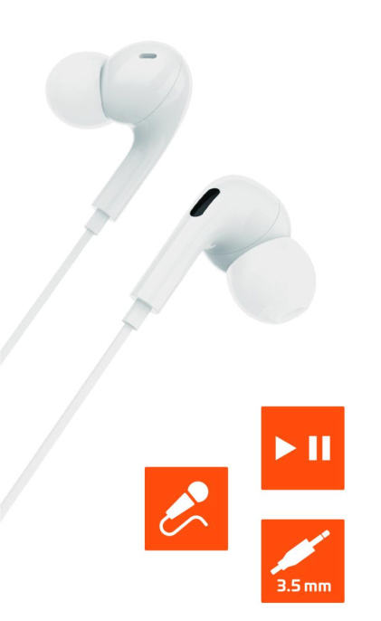 Наушники внутриканальные GoPower GPHP06 белый 00-00022771