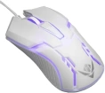 Мышь MOG-05U WHITE Nakatomi Gaming - игровая, 4 кнопки ролик, 7-ми цветная подсветка, USB, белая