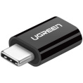 Адаптер UGREEN US157 30391 USB-C to Micro USB Adapter. Цвет: черный