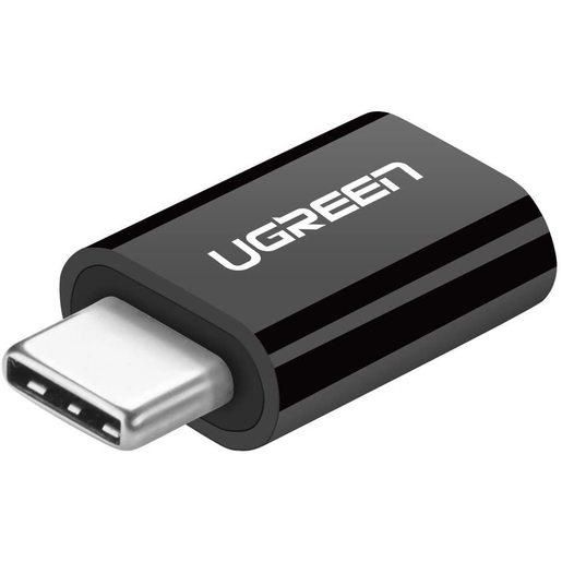 Адаптер UGREEN US157 30391 USB-C to Micro USB Adapter. Цвет: черный