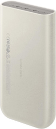 Мобильный аккумулятор Samsung EB-P4520 20000mAh PD3.0 45W 4A 3xUSB-C бежевый EB-P4520XUEGRU