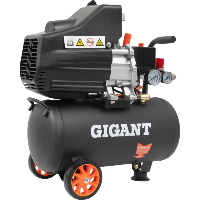 Поршневой масляный компрессор Gigant и набор пневмоинструмента LAS 24/1500K