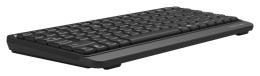 Клавиатура A4TECH Fstyler FKS11, USB, мембранная, черный/серый [fks11 grey]