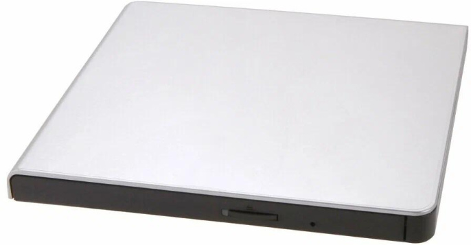 Оптический привод External DVD+/-RW LG GP57ES40.AHLE10B DVD Multi, внешний/внешний Slim, интерфейс USB-A, толщина 14 мм, цвет серебристый RTL