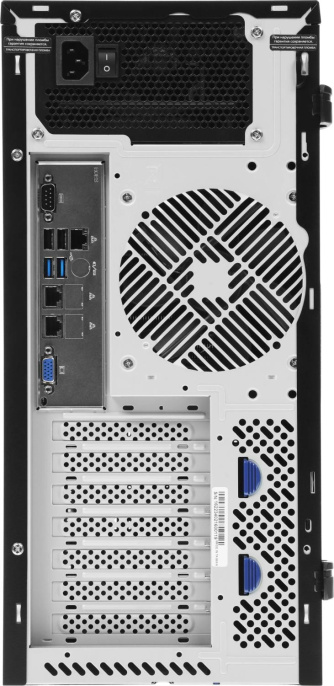 Сервер IRU Rock W9105P 1x5222 2x16Gb 1x1Tb M.2 SSD С621 AST2500 2xRJ45 1x650W w/o OS 2138524