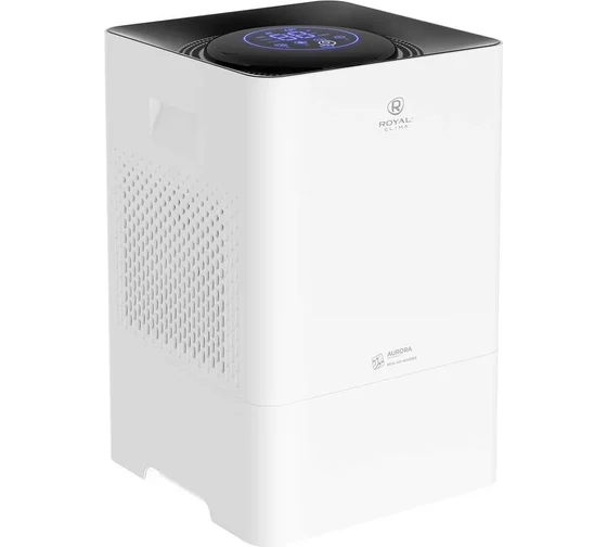 Увлажнитель-очиститель Royal Clima RAW-AU350/5EW-WT,  5л,  белый