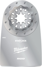 Скребок для мультитула Milwaukee RIGID 52x37мм 48906062 жесткий, для удаления твердых материалов, Starlock, оксидное покрытие