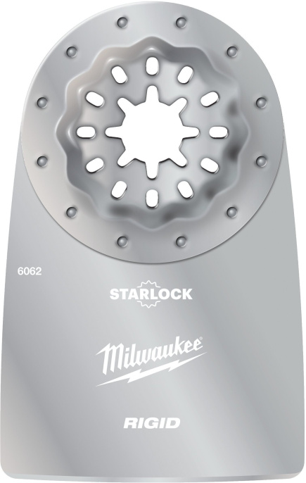 Скребок для мультитула Milwaukee RIGID 52x37мм 48906062 жесткий, для удаления твердых материалов, Starlock, оксидное покрытие