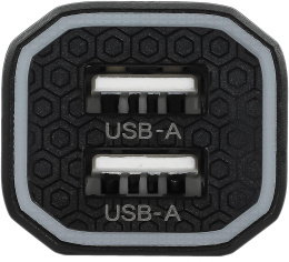 Автомобильное зарядное устройство Buro BUCG1, 2xUSB-A, 15.5Вт, 3.1A, черный [bucg15s200bk]