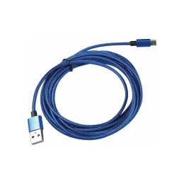 Кабель ENERGY ET-27 USB/Lightning, цвет - синий 104107