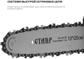 Цепная пила СТАВР ПЦА-25/20, аккумуляторная, 20В, без АКБ, без ЗУ [ст25-20пца]