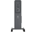 Масляный радиатор Royal Clima Ardea ROR-AR7-1500M, с терморегулятором, 1500Вт, 7 секций, 3 режима, графитовый