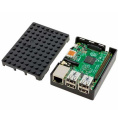 Корпус ACD RA182 Black ABS Plastic Building Block case for Raspberry Pi 3 B/B+ (CBPIBLOX-BLK) (494293)