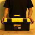 Ящик для инструментов Deko DKTB26 1отд. 6карм. желтый/черный 065-0831