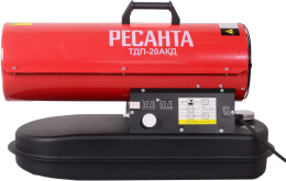 Дизельная тепловая пушка Ресанта ТДП-20АКД,  20кВт, красный [67/1/43]