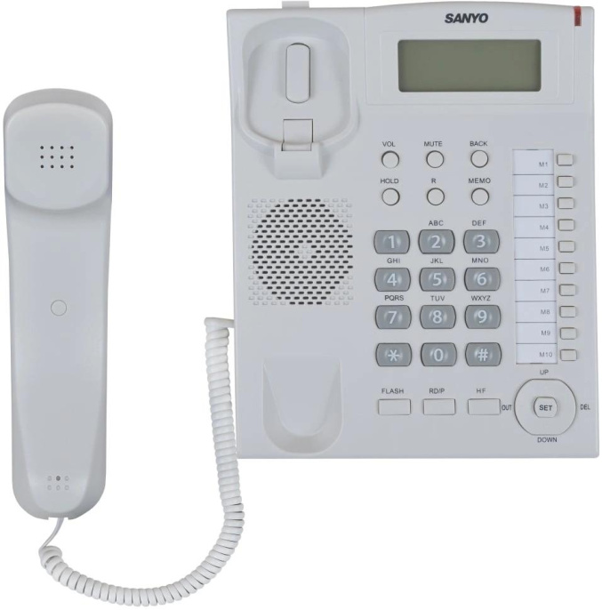 Проводной телефон Sanyo RA-S517W, белый