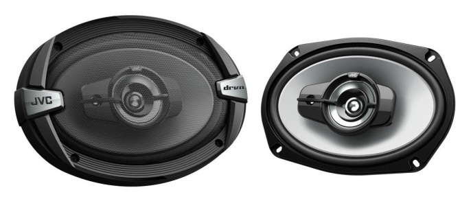 Колонки автомобильные Jvc CS-DR693, 15x23 см 6x9 дюйм. , комплект 2 шт.