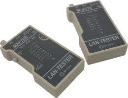 5bites LY-CT013 Кабельный тестер LAN тестер для BNC, RJ-45 / 12 / 11
