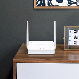 Маршрутизатор MERCUSYS MW302R 300Mbps Wi-Fi router, 1 10/100Mbps WAN and 2 10/100Mbps LAN , 2 external 5dBi antennas MW302R
