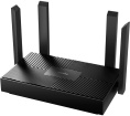 Wi-Fi роутер CUDY WR1500, Wi-Fi 6, AX1500, 2.4/5ГГц, 3 LAN, черный