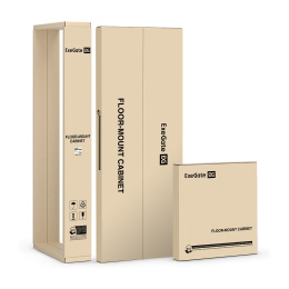 Шкаф телекоммуникационный 19" напольный 42U ExeGate EC-FS-42U.600.800.G.V.GREY (19”, 42U, 600x800x2054mm (ШхГхВ), передняя дверь закаленное стекло, задняя перфорированная дверь, съемные боковые панели, пыле- и влагозащита IP20, (EX300276RUS)