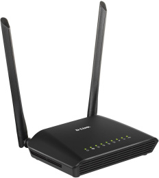 Wi-Fi роутер D-Link DIR-620S/RU/B1A, Wi-Fi 4, N300, 2.4ГГц, 4 LAN, 1xUSB, черный