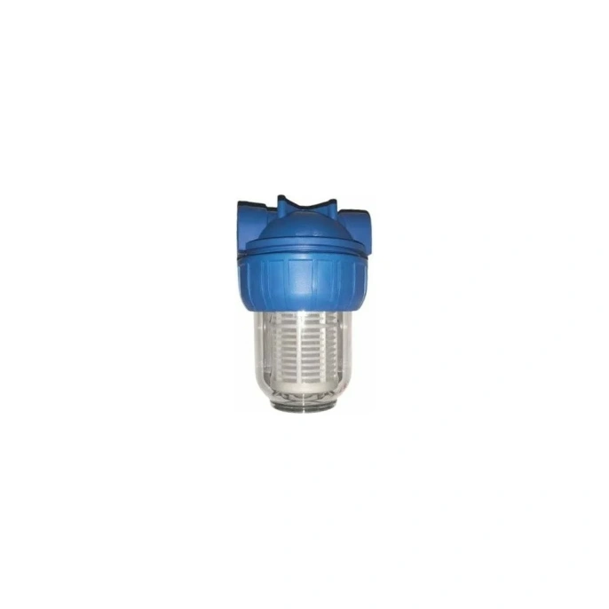 Колба фильтра для воды Unipump 5 CFC-5K резьба 1, с картриджем NT-5 55051
