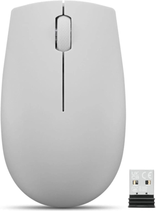 Мышь Lenovo 300 Wireless Compact серый оптическая 1000dpi беспров. USB 2but GY51L15678