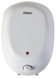 Водонагреватель HAIER ES8V-Q1 R , накопительный, 1.5кВт, 8л, белый [ga0g83e00ru]