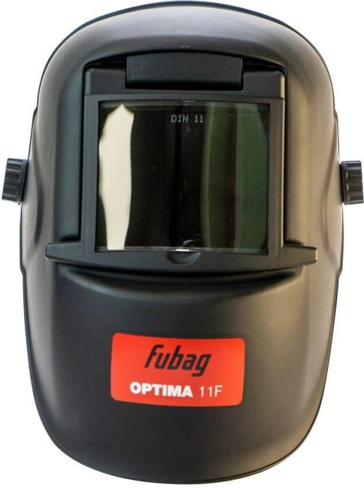 Маска сварщика Fubag Flip-Flap Optima 11F филь.:стекло см.экр.110x90мм черный 41101