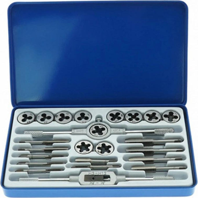 Набор метчиков и плашек STURM! 1065-03-S24 в компл.:24 предмета жесткий кейс