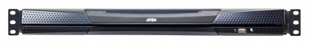 KVM консоль ATEN 17" 1-Local/Remote Share Access 8-Port Multi-Interface Cat 5 Dual Rail LCD KVM over IP switch KL1508AIM-AXA-RG