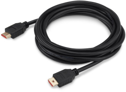 Кабель аудио-видео Buro HDMI 1.4, HDMI m - HDMI m , ver 1.4, 3м, GOLD, черный [bhp hdmi v1.4 3m lock]