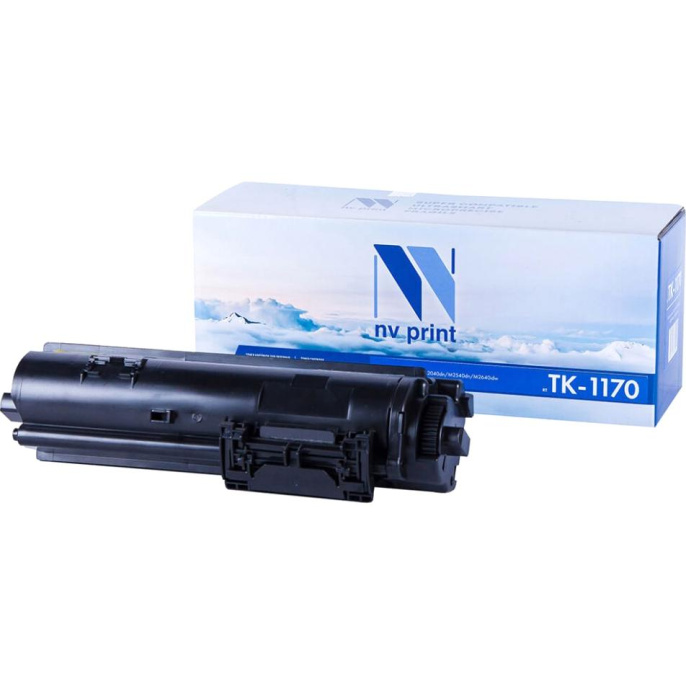 NV Print TK-1170 Тонер-картридж для Kyocera ECOSYS M2040dn/M2540dn/M2640idw 7200k БЕЗ ЧИПА NV-TK1170NC