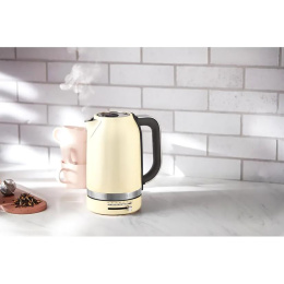 Электрочайник KitchenAid, 1.7 л. Электрочайник KitchenAid, термо-контроль, 1.7 л., кремовый (5KEK1701EAC)