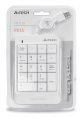 Числовой блок A4TECH Fstyler FK13, USB, мембранная,  белый [fk13 usb ( white )]