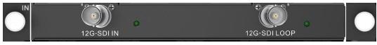 Входная карта H_1x12G SDI input card