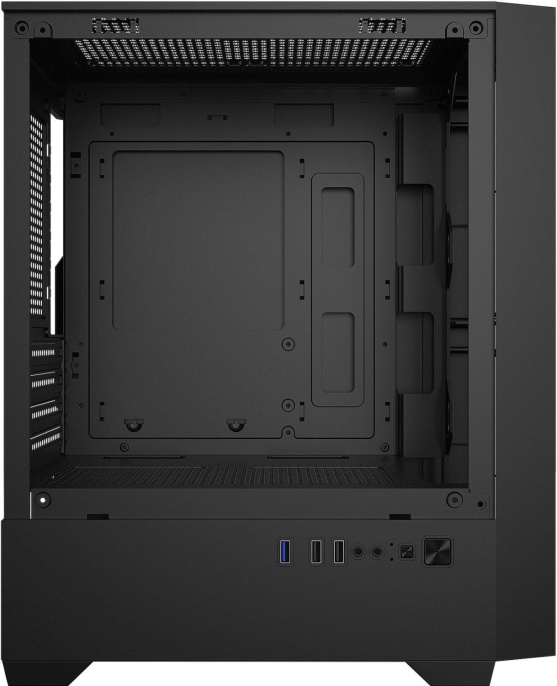 Корпус mATX BLOODY CC-123, Mini-Tower, без БП, черный [cc-123-bk]