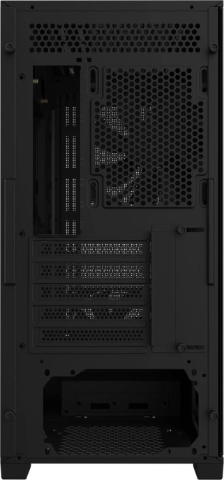 Корпус mATX Gigabyte C102B GB-C102G, Midi-Tower, без БП,  черный [28300-c102b-2crr]