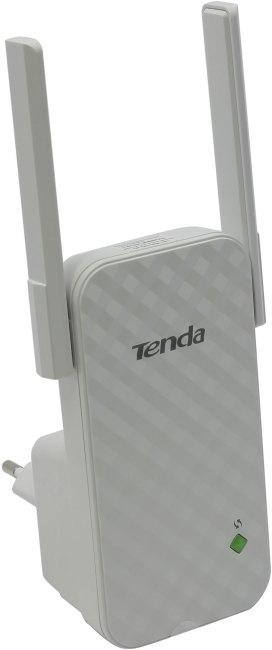 Удлинитель WiFi сигнала/ Tenda WiFi Range Extender A9 WLAN 300Mbps, 2.4GHz, 802.11bgn, 2x int Antenna