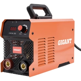 Инверторный сварочный аппарат (250 А; дисплей; кабель 2.5+1.5 м) Gigant GWM-250