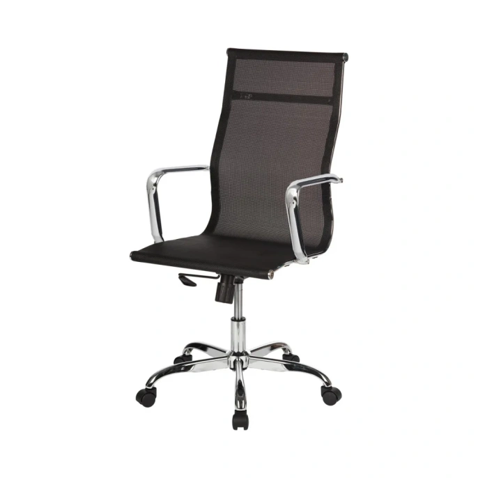 Кресло для руководителя Easy Chair 710 T черное, сетка, металл 1127792