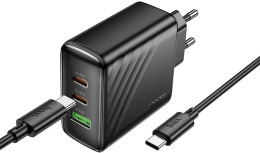 Сетевое зар./устр. Hoco CS26A Article 45W 3A PD+QC+AFC универсальное черный PD45W