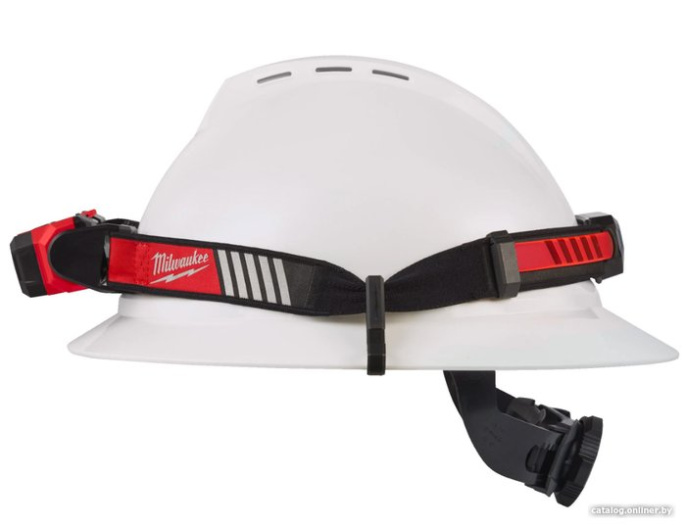 Фонарь Milwaukee L4 HL-VIS-301 4933479768 налобный, питание: аккумулятор, 4 В, источник света: светодиод, 5 режимов, 600 Лм, 1 аккумулятор L4 B3, USB-кабель