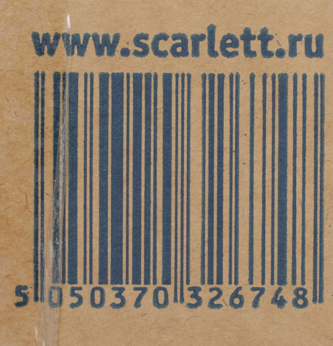 Вентилятор напольный Scarlett SC-SF111B29, белый и голубой