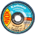 Диск лепестковый Inox 125х22 мм; Р60 Karbosan KAR-982340 (&KAR-982340)