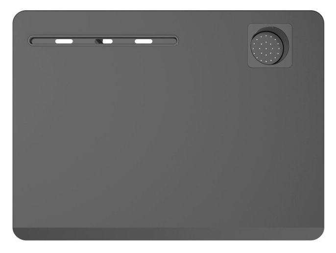 Стол для ноутбука Cactus CS-FDS101BBK, с регулировкой высоты, МДФ, черный