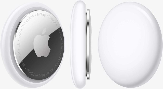 Метка Apple AirTag A2187 серебристый [mx532ll/a]