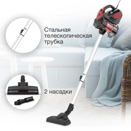 Ручной пылесос (handstick) STARWIND SCH1310, 1000Вт, красный/черный