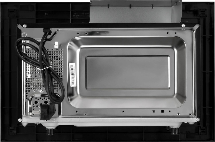 Встраиваемая микроволновая печь WEISSGAUFF HMT-620 B Grill, 20л, 700Вт, черный [435130]